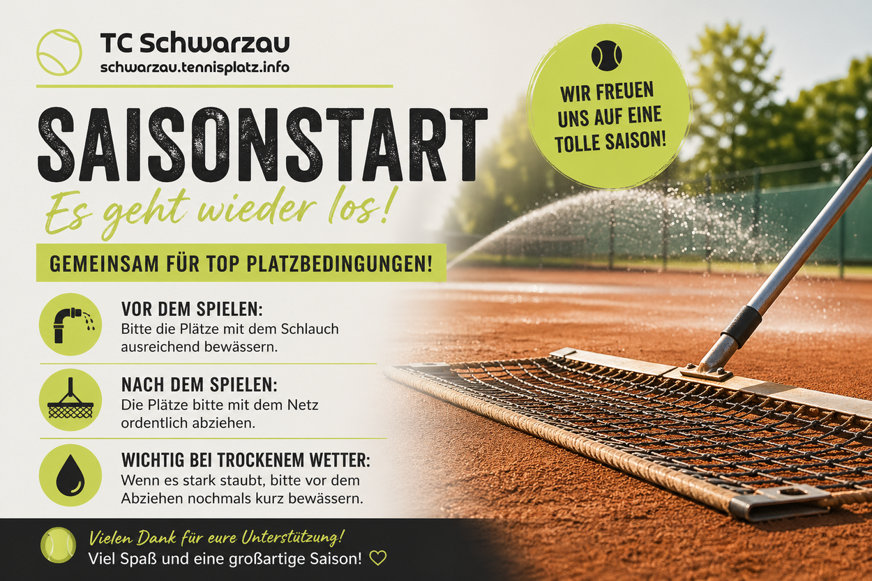 Saisonstart 2026 – Es geht wieder los!